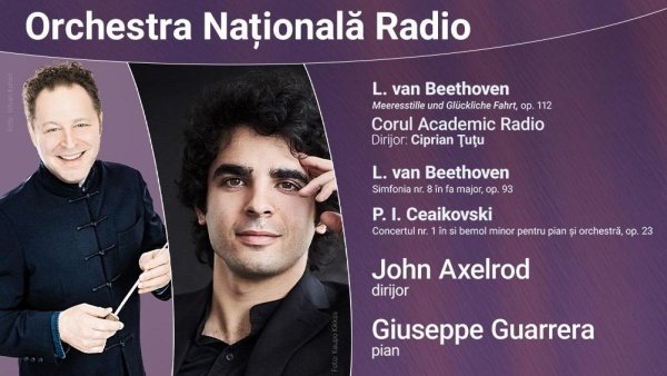 Giuseppe Guarrera interpretează Ceaikovski la Sala Radio