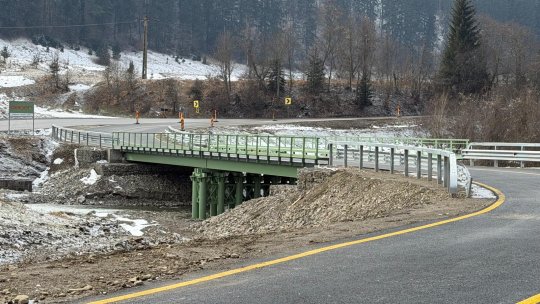 Atenție, șoferi! Circulație pe un pod provizoriu, pe DN1A