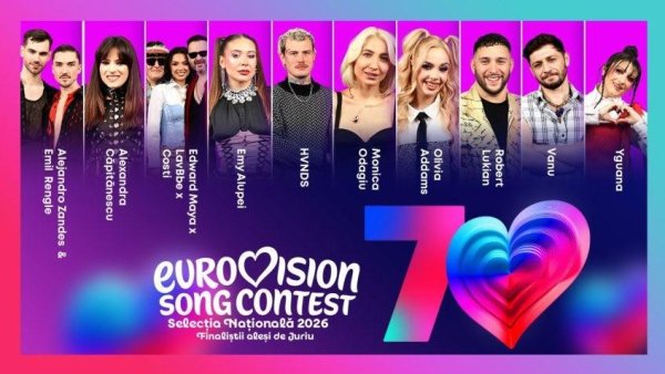 Eurovision România: Juriul a decis zece finaliști ai Selecției Naționale