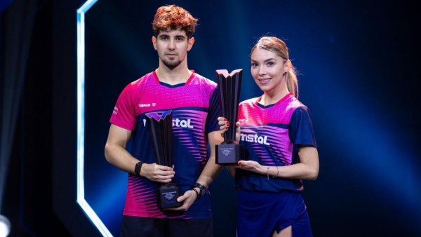 Tenis de masă. Bernadette Szocs şi Eduard Ionescu, campioni la WTT Star Contender