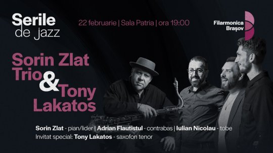 Jazzul revine la Filarmonica Brașov