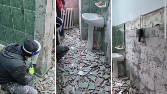 A început amenajarea unei părți din corpul B al Spitalului Mârzescu