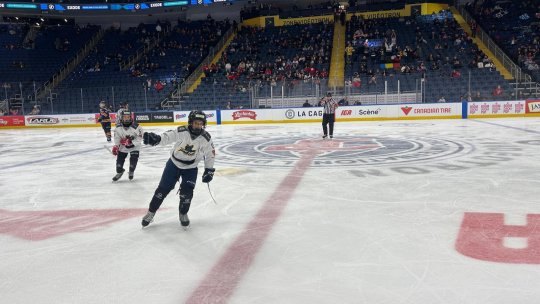 Hochei. Al treilea succes pentru Team Romania Wolves la Quebec International Pee-Wee Hockey