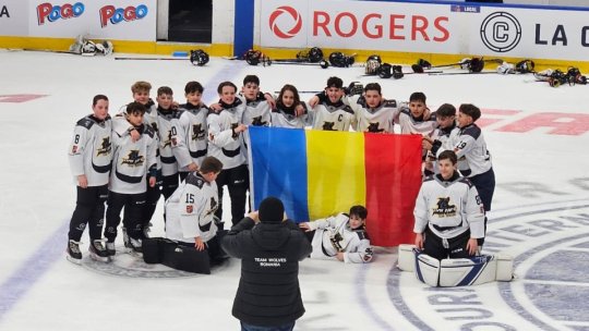 Team Romania Wolves înving Boston Bruins și continuă aventura în Canada