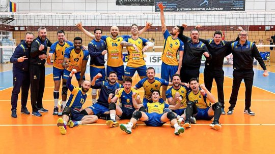 Volei. Victorie importantă la Galaţi pentru băieţii de la Corona