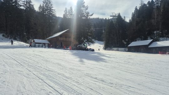 Se schiază în condiții bune în Poiana Brașov