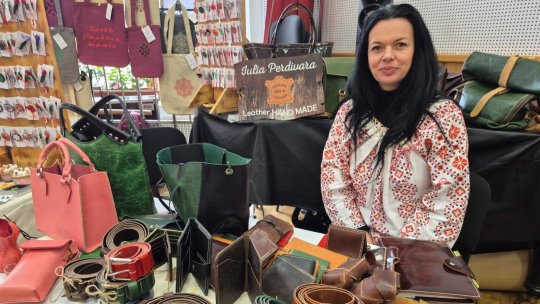Despre măiestria pielăritului, cu Iulia Perdivara