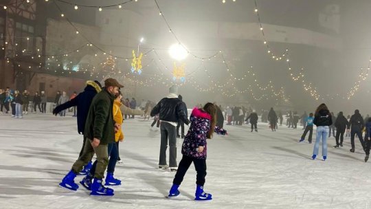 Peste un milion de lei încasări, în acest sezon, la patinoarul Olimpia