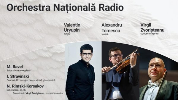 Seară de poveste la Sala Radio, alături de lucrările lui Ravel și Rimski-Korsakov