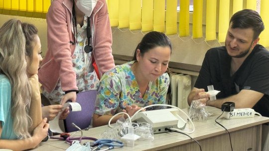 Campanii caritabile pentru dotarea cabinetului de explorări respiratorii în Policlinica de Copii Brașov