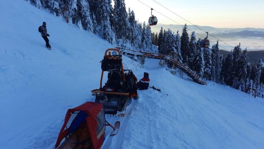 Salvamont Poiana Brașov: 224 de persoane implicate în accidente în luna ianuarie