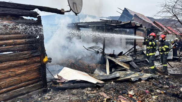 Incendiu în Săcele