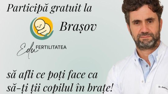 Conferința EduInfertilitate, în weekend, la Brașov | AUDIO
