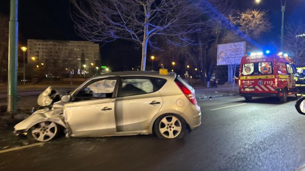 Accident rutier în Centrul Civic