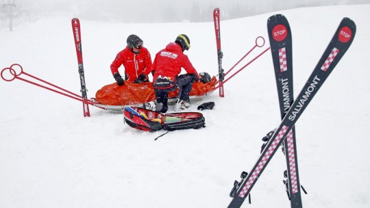 Mai puține intervenții ale salvatorilor montani pe pârtiile din Poiana Brașov