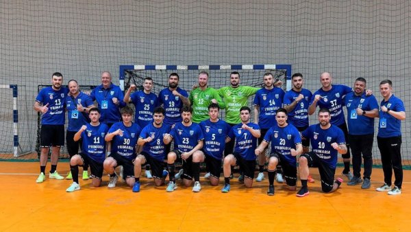 Handbal masculin. CSO Teutonii Ghimbav a debutat cu o victorie în play-off-ul Diviziei A
