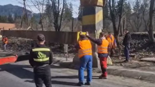 Trafic blocat între Predeal și Brașov