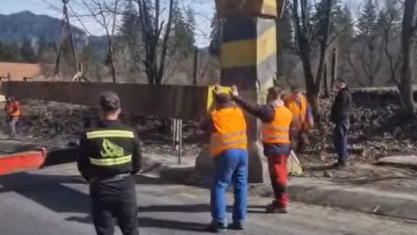 Trafic blocat între Predeal și Brașov