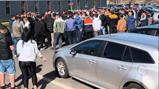 Un nou protest al șoferilor de la Uber și Bolt | VIDEO