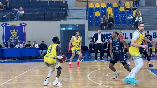 Baschet. Corona a pierdut meciul cu CSO Voluntari