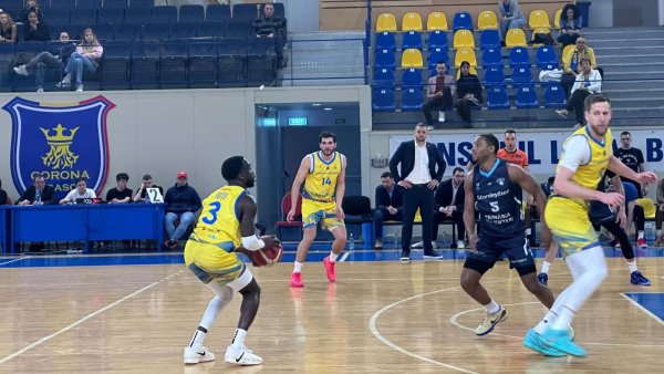 Baschet. Corona a pierdut meciul cu CSO Voluntari