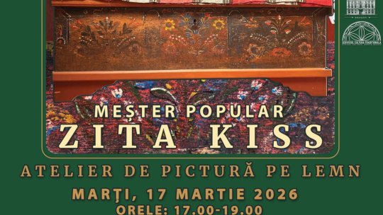 Atelier de pictură pe lemn, la Centrul Cultural Reduta