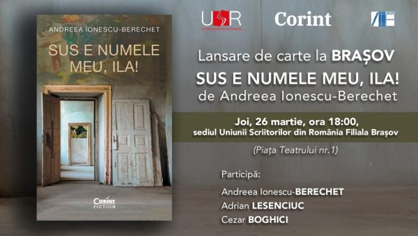 O carte inspirată din viața reală va fi lansată la Brașov