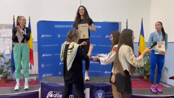 Atletism. Ștefania Balint, dublă campioană națională