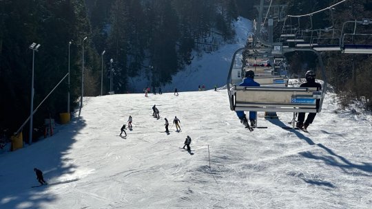 Condiții bune pentru practicarea sporturilor de iarnă în Poiana Brașov