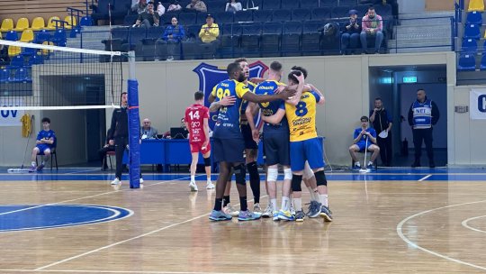 Volei masculin. Corona Brașov a încheiat sezonul regulat pe locul 5