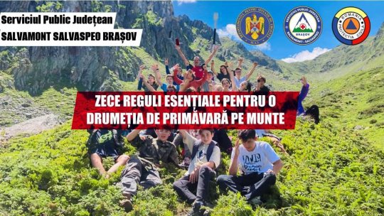 Reguli esențiale pentru o drumeție de primăvară pe munte