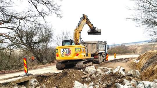 Stadiul lucrărilor de reabilitare la drumul judeţean DJ 104D