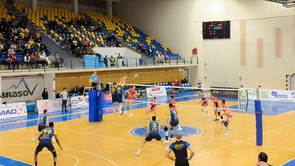 Volei masculin. Corona Brașov s-a calificat în finala Cupei României