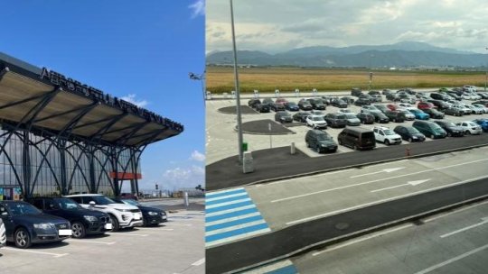600 de lei, abonamentul pentru parcarea autoturismului în zona Aeroportului Brașov