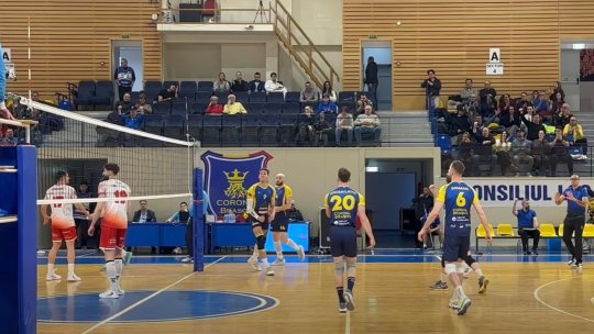 Volei masculin. Victorie spectaculoasă pentru Corona