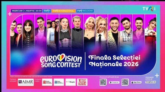 Reprezentantul României la Eurovision 2026, ales miercuri seară la TVR