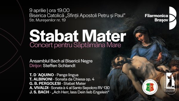 În pragul Săptămânii Mari: seri de muzică și reflecție la Filarmonica Brașov