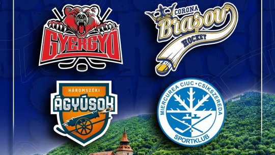 Hochei. Patinoarul Olimpic din Brașov, gazda turneului final al Campionatului Național