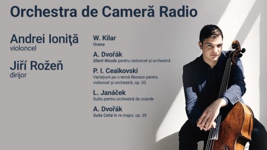 Reputatul violoncelist Andrei Ioniță revine la Sala Radio