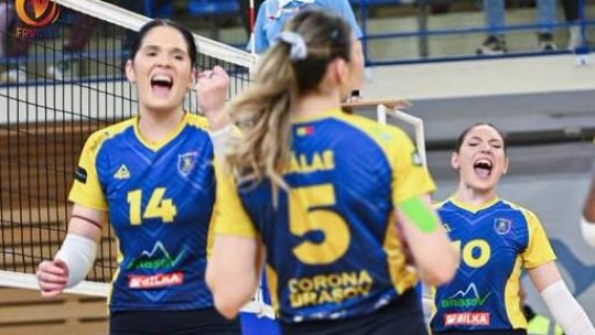 Volei. Corona s-a distrat cu U Cluj în ultima etapă a sezonului regulat