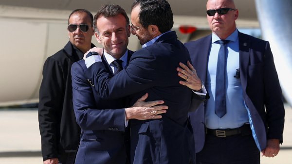 Vizită în Cipru a preşedintelui Franţei, Emmanuel Macron