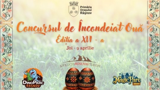 Concurs de încondeiat ouă, la Râșnov