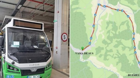 Linia 541 intră în circulație la Vama Buzăului