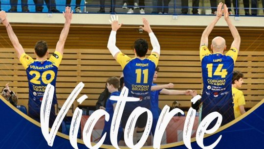 Volei masculin. Corona a egalat pe Dinamo în sferturile Diviziei A1