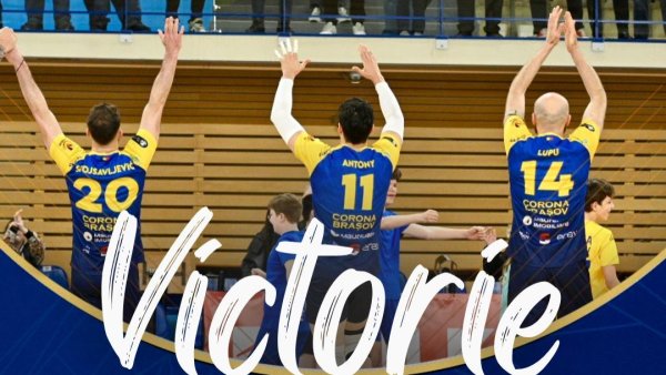 Volei masculin. Corona a egalat pe Dinamo în sferturile Diviziei A1