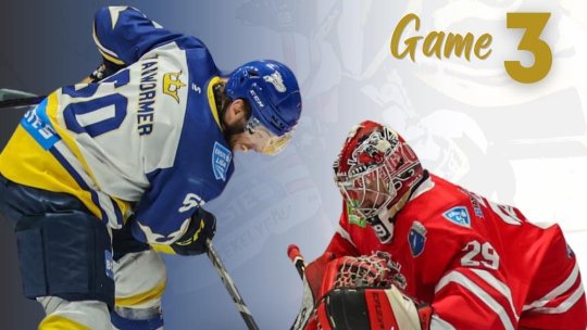 Hochei: Corona Brașov, condusă cu 2-1 la general de Hochei Club Gheorgheni, în finala Erste Liga