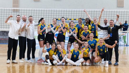 Volei. Corona Brașov se pregătește de meciul decisiv al seriei din semifinalele Diviziei A1