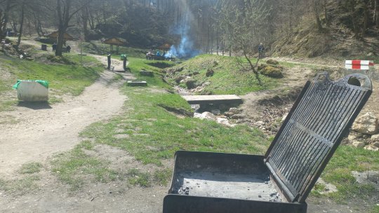 Mulți brașoveni, la Pietrele lui Solomon în prima zi după Paște