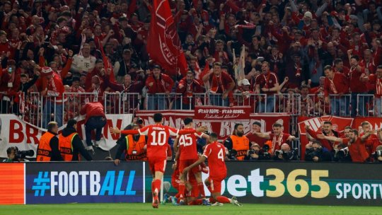 Fotbal. Bayern Munchen și Arsenal Londra s-au calificat în semifinalele Ligii Campionilor