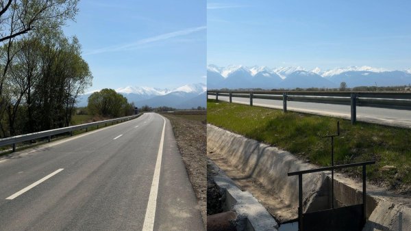 Drumul județean din comuna Viștea a fost reabilitat